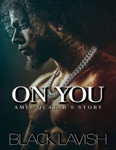 On you Amir Quatars story Black lavish Kitap Kapağı