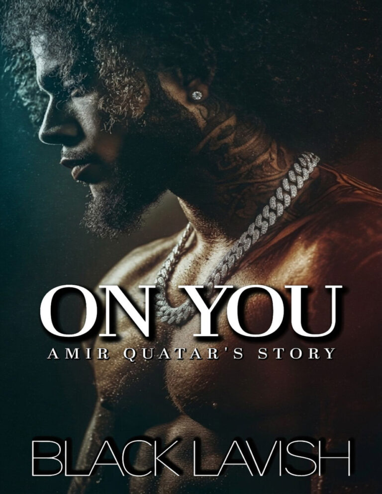 On you Amir Quatars story Black lavish Kitap Kapağı