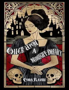 Once upon a midnight dreary Cora raven Kitap Kapağı