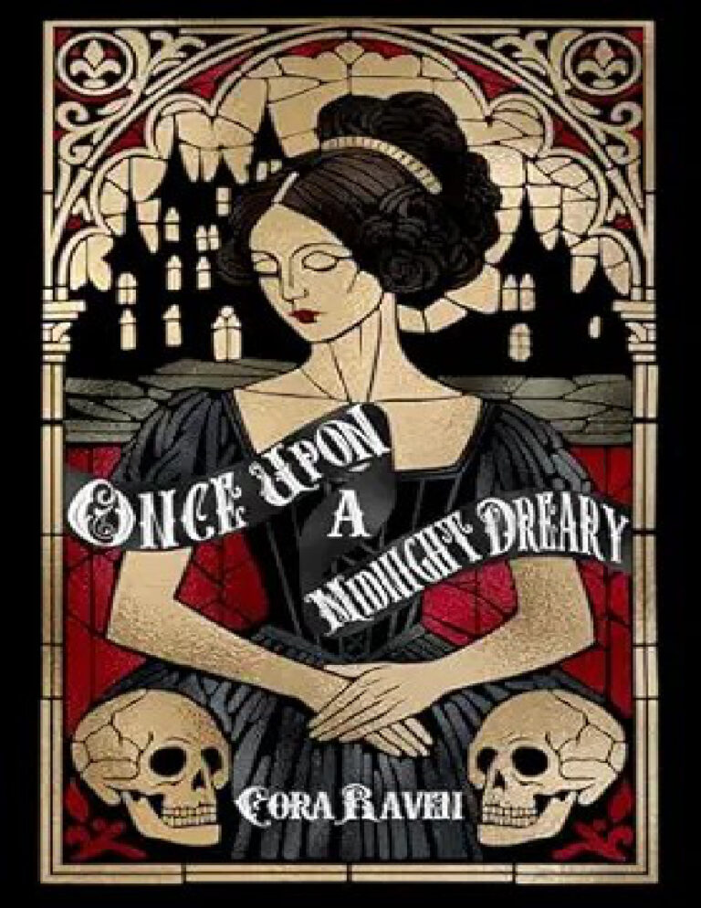 Once upon a midnight dreary Cora raven Kitap Kapağı