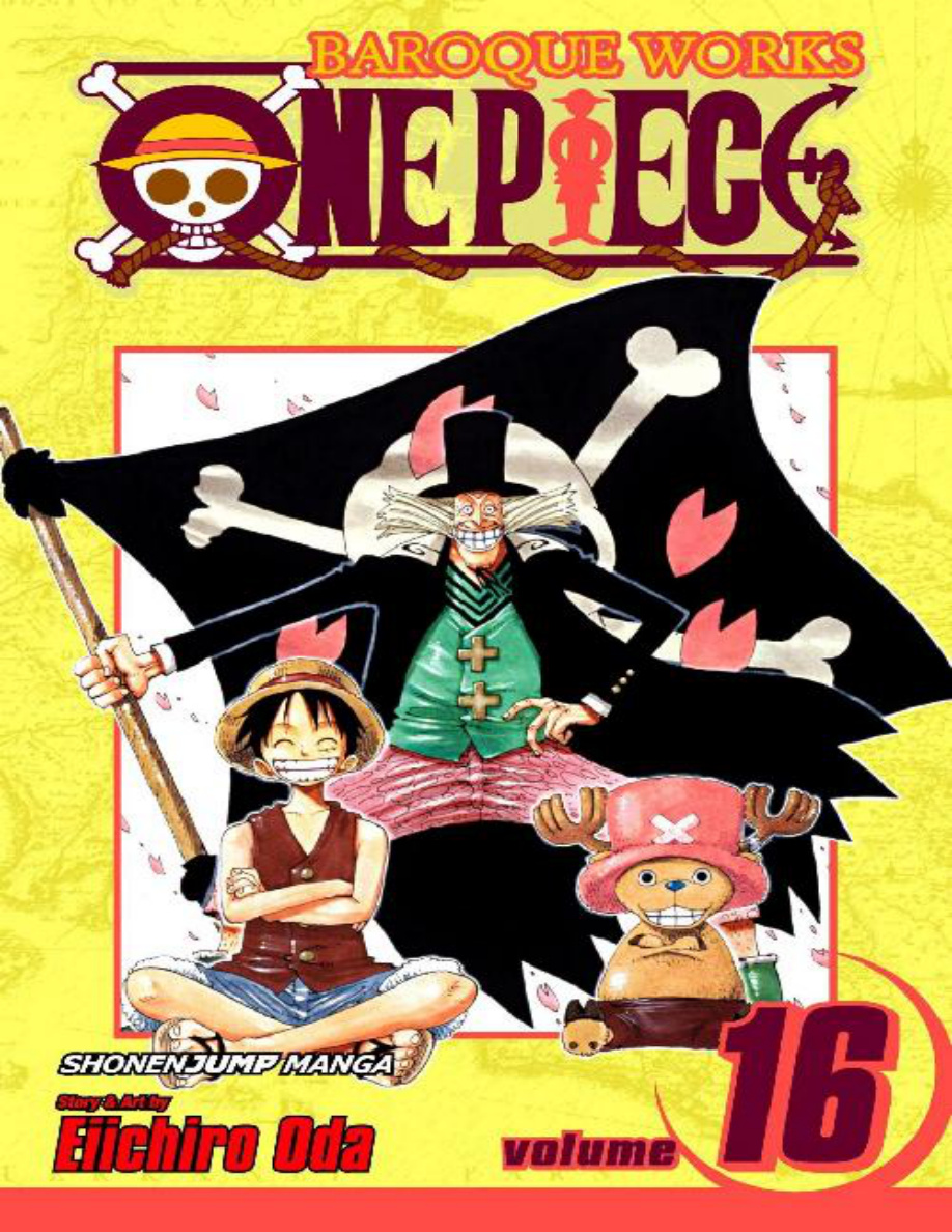 One Piece Vol 16 Carrying on His Will Elichiro Oda Kitap Kapağı