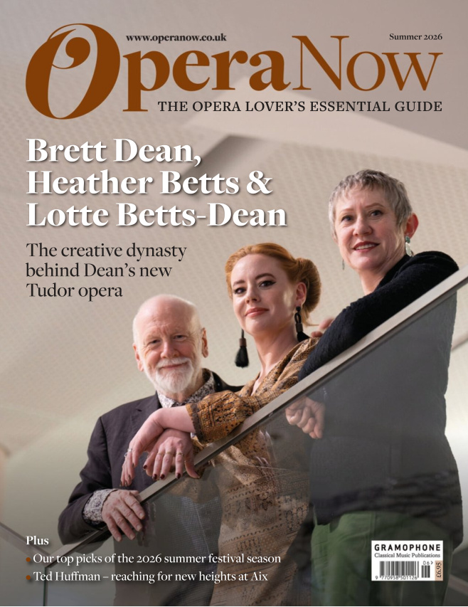 Opera Now Summer 2026 Opera Now Kitap Kapağı