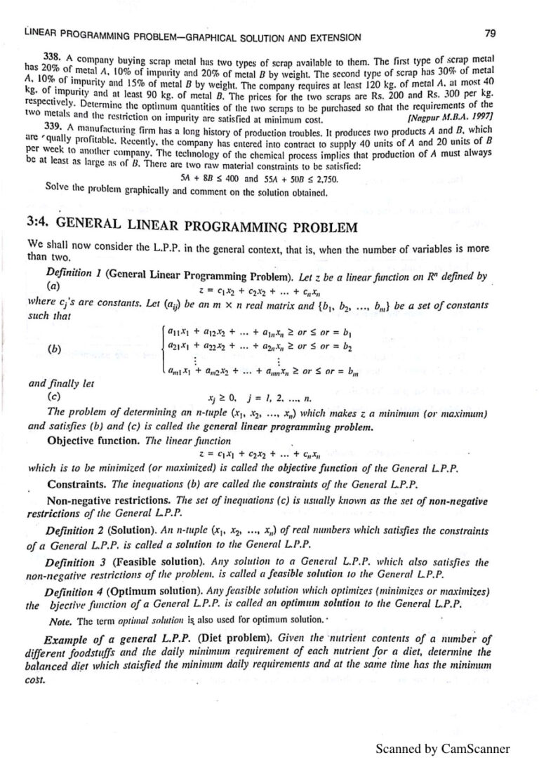 Operations Research Kanti Swarup Kitap Kapağı