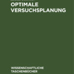 Optimale Versuchsplanung German Edition Hans Bandemer Kitap Kapağı