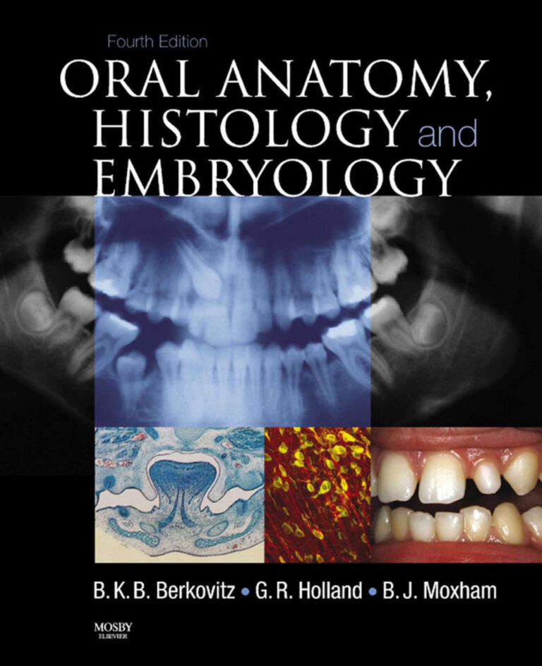 Oral anatomy histology and embryology Berkovitz Kitap Kapağı
