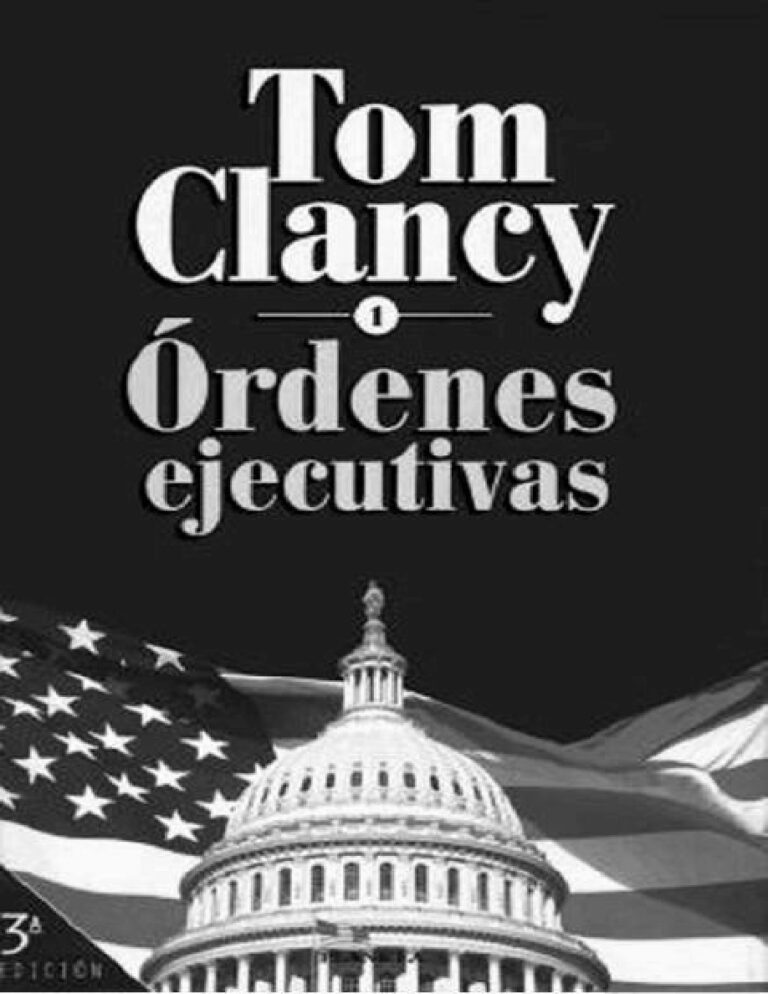 Ordenes Ejecutivas I Spanish Tom Clancy Kitap Kapağı