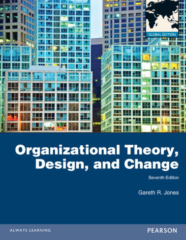 Organizational Theory Design and Change Gareth R Jones Kitap Kapağı