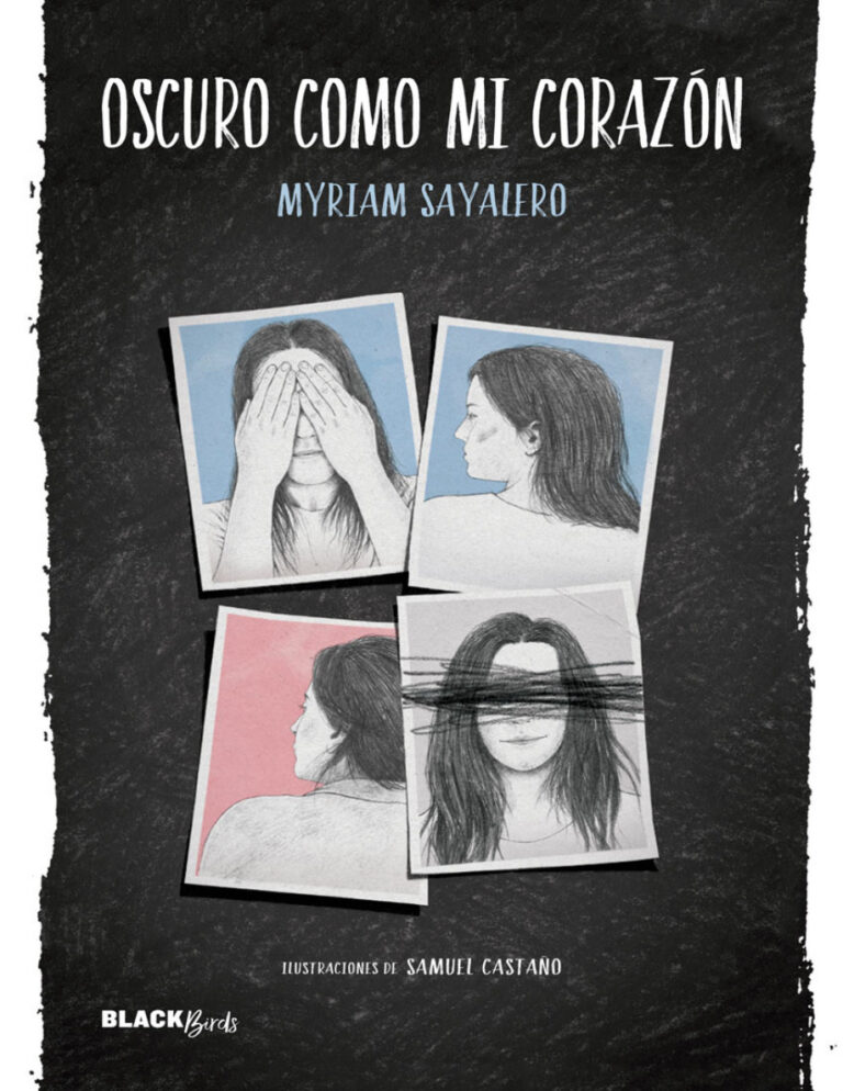 Oscuro como mi corazon Spanish Edition Myriam Sayalero Kitap Kapağı