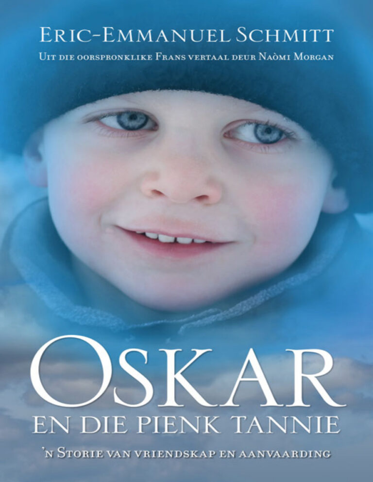 Oskar en die pienk tannie Eric Emmanuel schmitt Kitap Kapağı