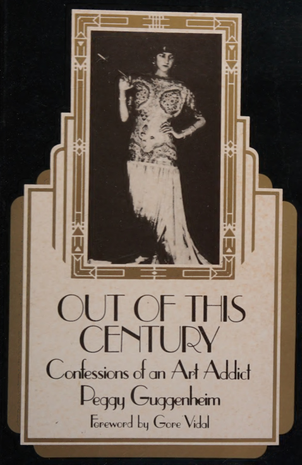 Out of This Century Peggy Guggenheim Kitap Kapağı