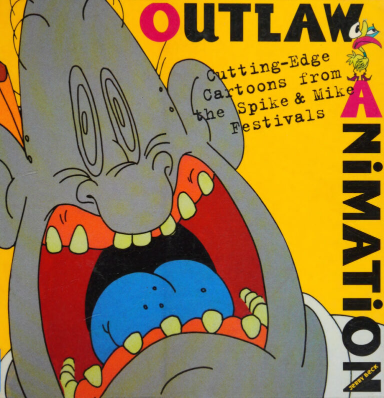 Outlaw Animation Jerry Beck and Todd McFarlane Kitap Kapağı