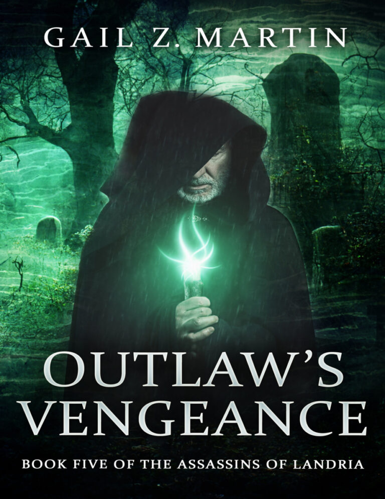 Outlaws Vengeance Gail Z Martin Kitap Kapağı