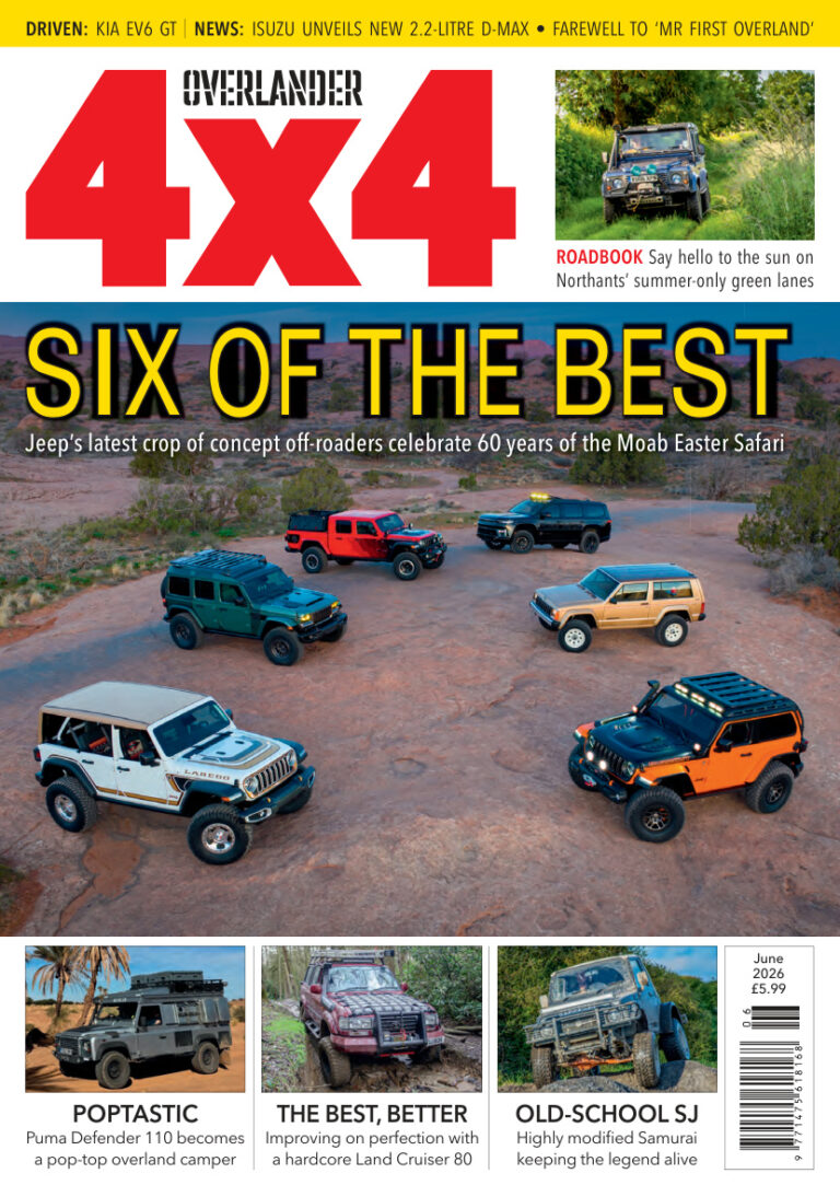 Overlander 4x4 June 2026 Overlander 4x4 Kitap Kapağı