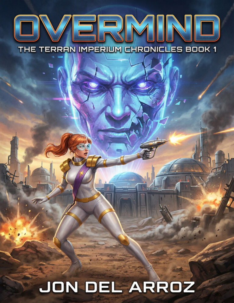 Overmind Jon Del Arroz Kitap Kapağı
