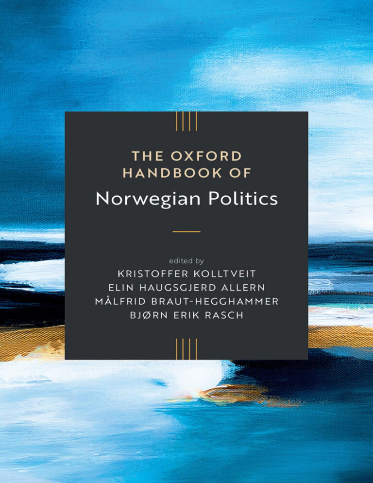 Oxford Handbook of Norwegian Politics Kristoffer Kolltveit Kitap Kapağı