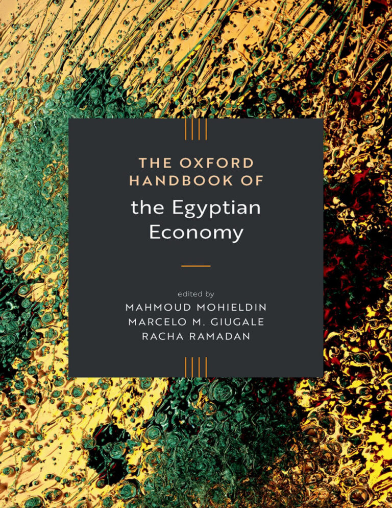 Oxford Handbook of the Egyptian Economy Mahmoud Mohieldin Kitap Kapağı