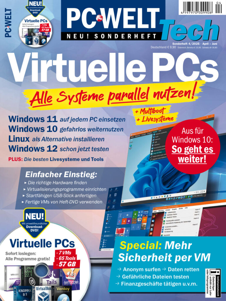 PC Welt Sonderheft April 2025 GER PC Welt Sonderheft Kitap Kapağı