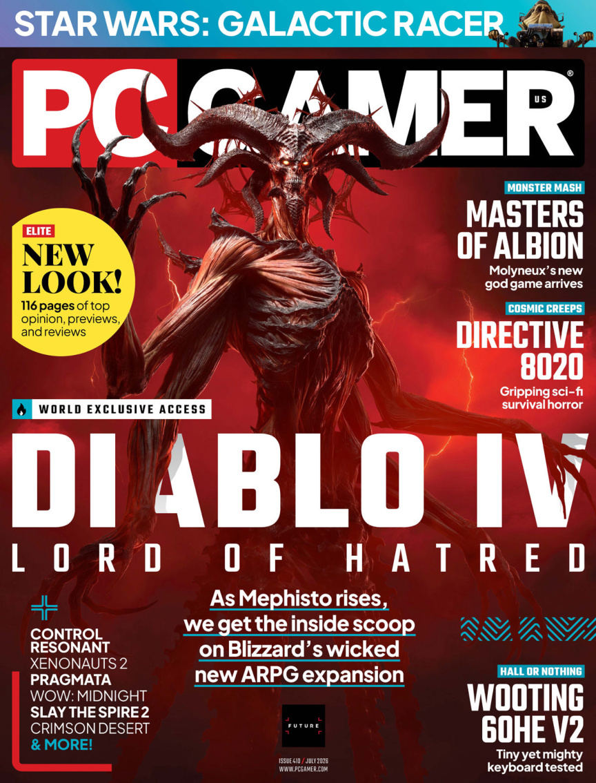 PC Gamer USA Issue 410 July 2026 PC Gamer USA Kitap Kapağı