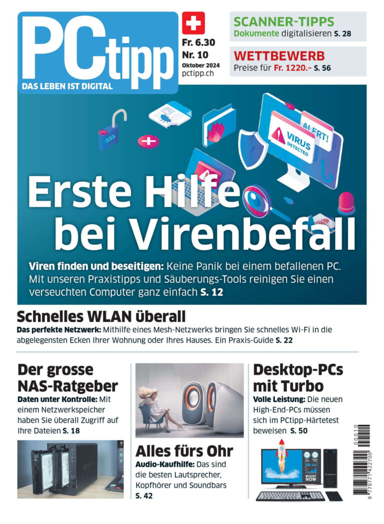 PCtipp Oktober 2024 GER PCtipp Kitap Kapağı