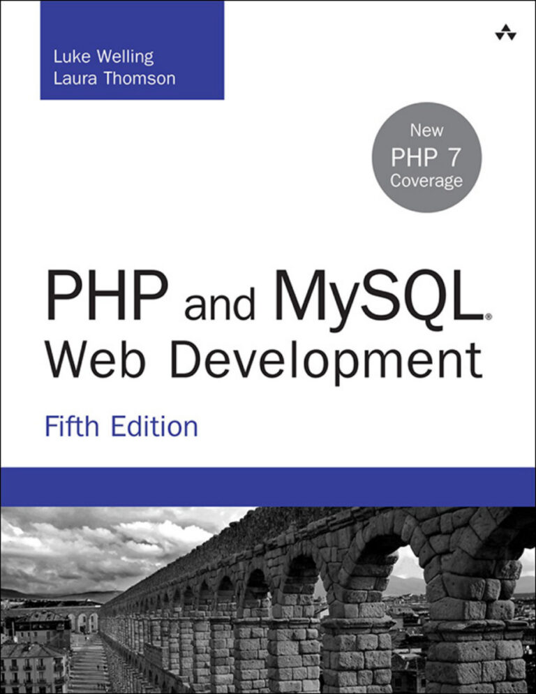 PHP and MySQL Web Development Fifth Edition Luke Welling Kitap Kapağı
