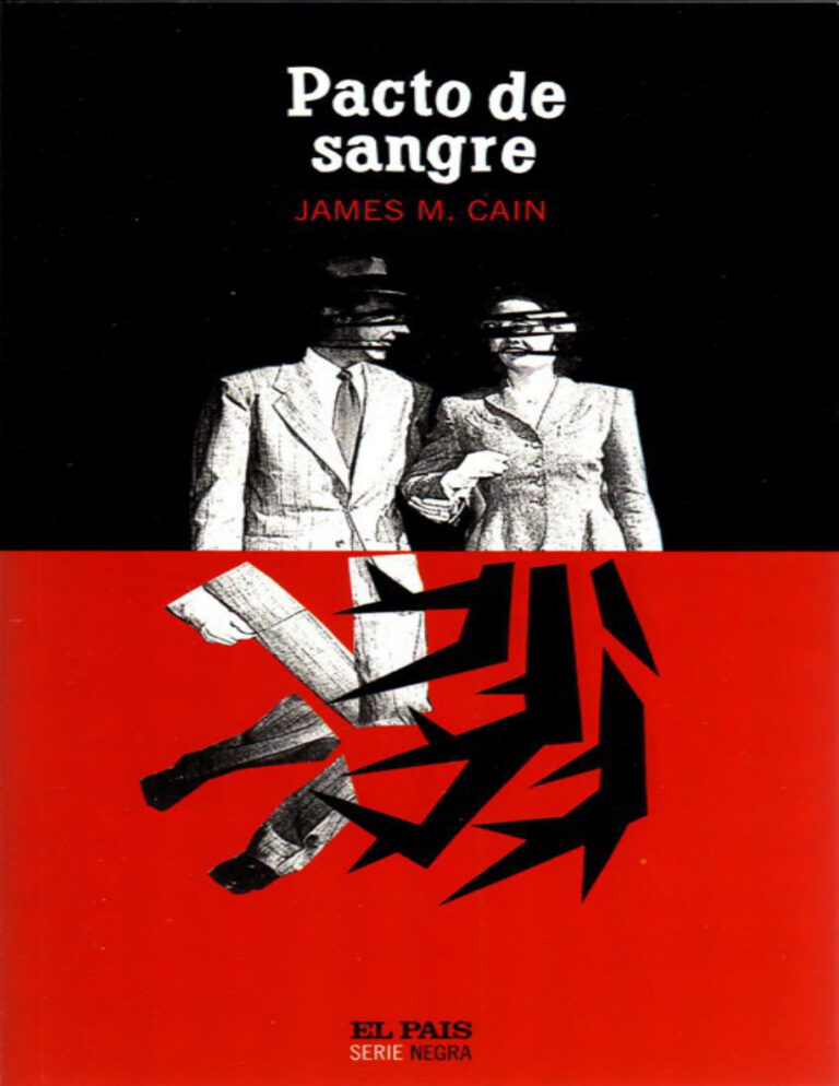 Pacto de sangre Cain James M Kitap Kapağı