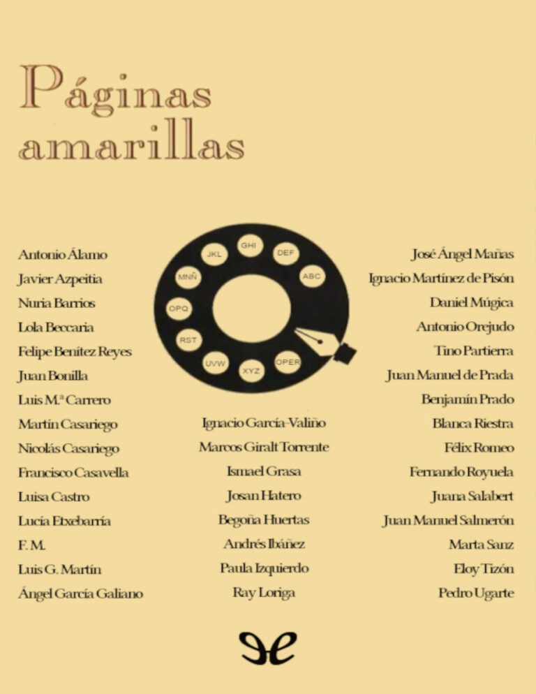Paginas amarillas Spanish Edition AA VV Kitap Kapağı