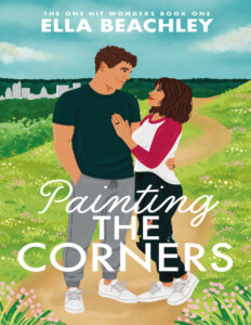 Painting the corners Ella Beachley Kitap Kapağı