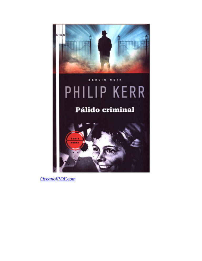Palido Criminal Kerr Philip Kitap Kapağı