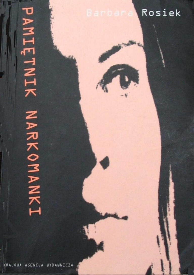 Pamiętnik narkomanki Polish Edition Barbara Rosiek Kitap Kapağı