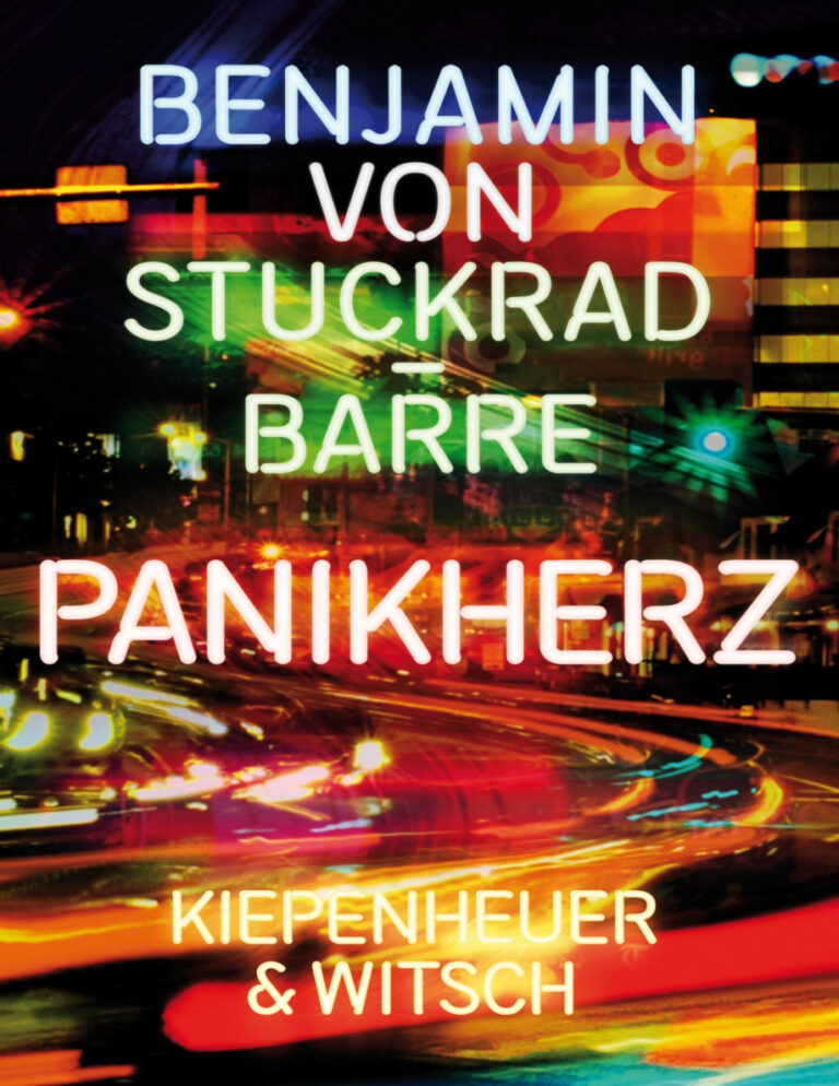 Panikherz Benjamin von Stuckrad Barre Kitap Kapağı