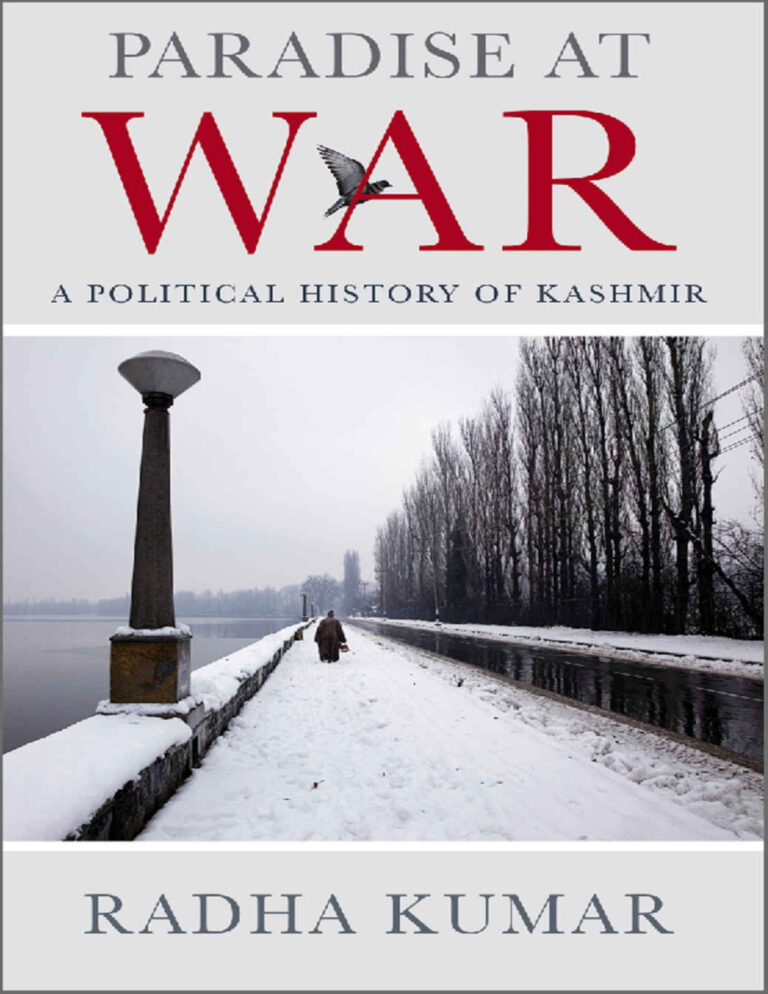 Paradise at War Radha kumar Kitap Kapağı