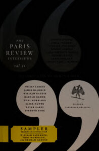 Paris review interviews volume 3 Philip Gourevitch Kitap Kapağı