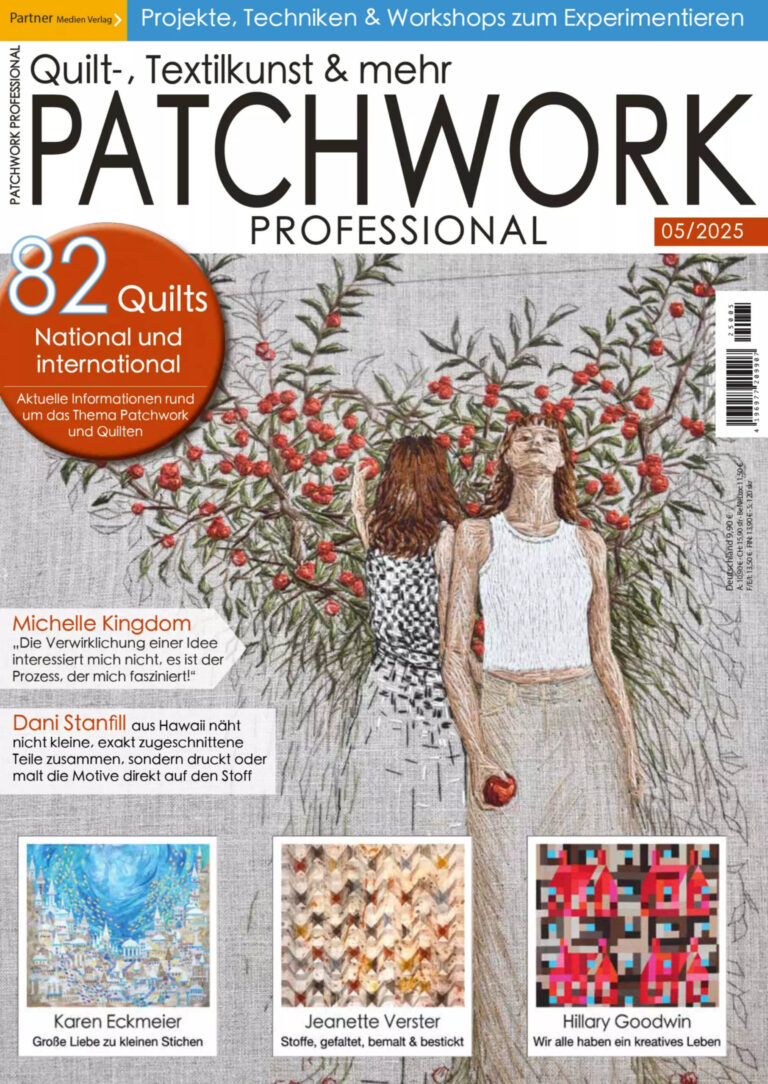 Patchwork Professional No5 August 2025 GER Patchwork Professional Kitap Kapağı