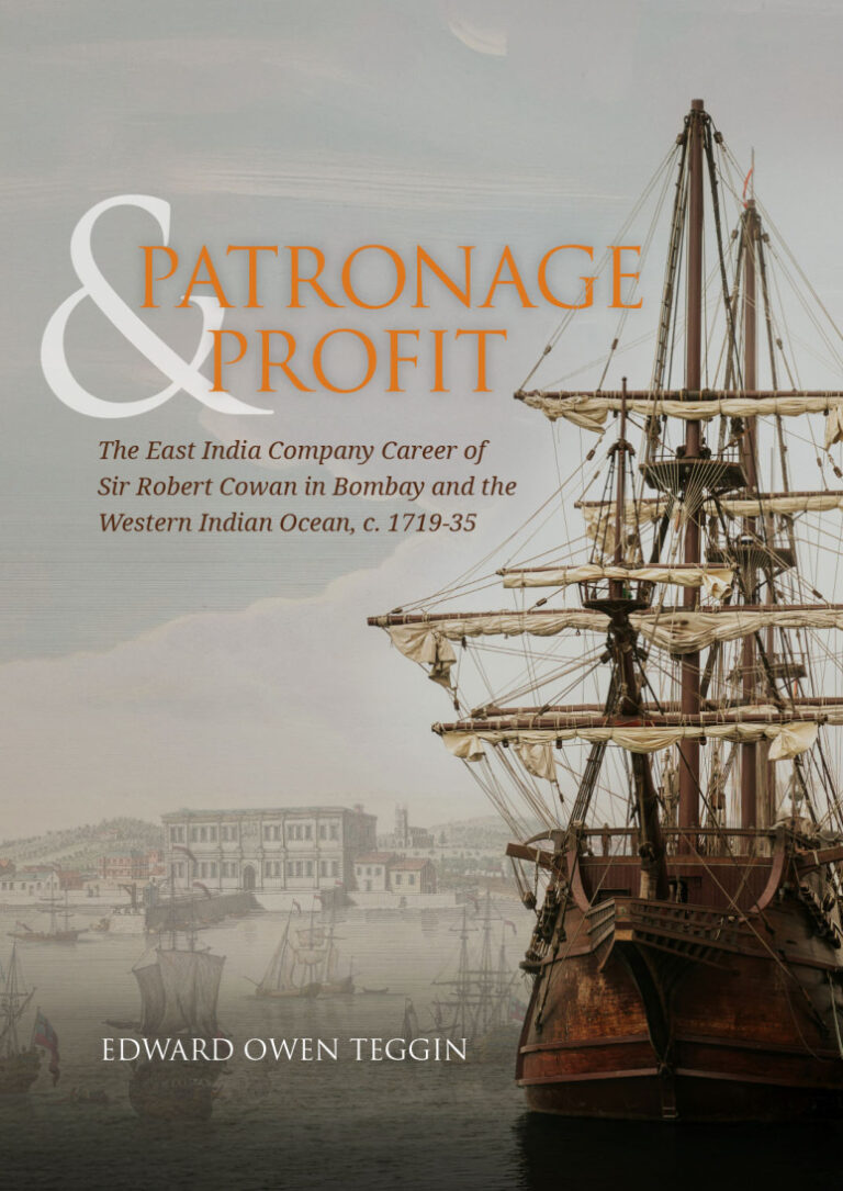 Patronage and Profit Edward Owen Teggin Kitap Kapağı