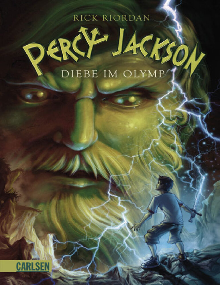 Percy Jackson Diebe im Olymp German Edition Rick Riordan Kitap Kapağı
