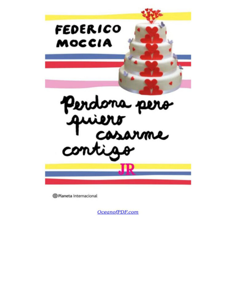 Perdona pero quiero casarme contigo Federico Moccia Kitap Kapağı
