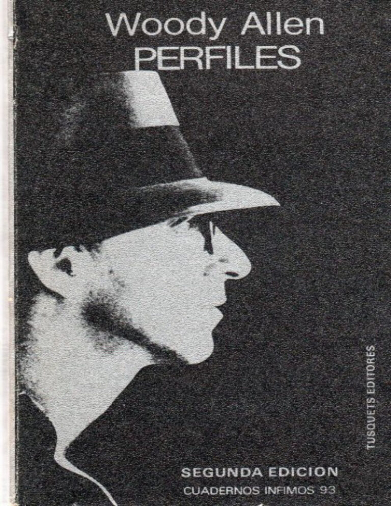 Perfiles Spanish Allen Woody Kitap Kapağı