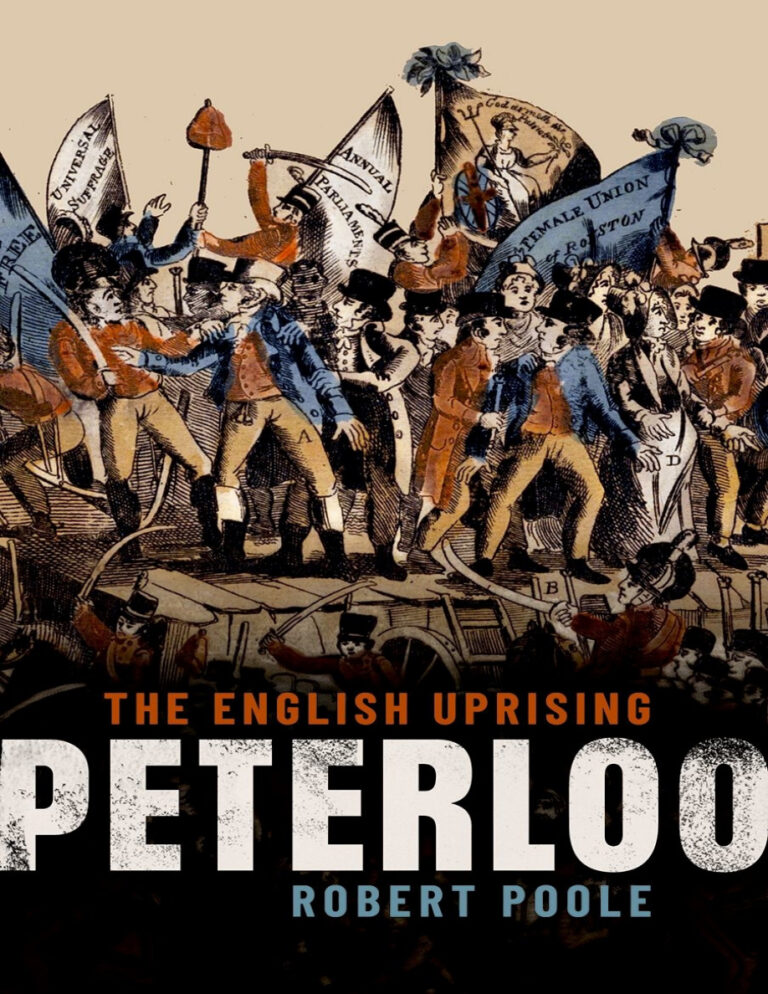 Peterloo The English Uprising Robert Poole Kitap Kapağı