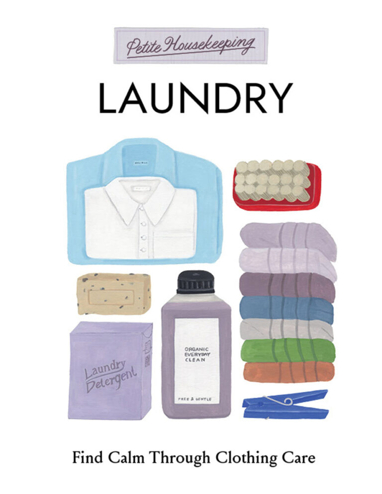 Petite Housekeeping Laundry Sara Bir Kitap Kapağı