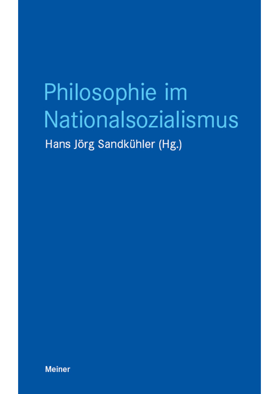 Philosophie im Nationalsozialismus PDF Download