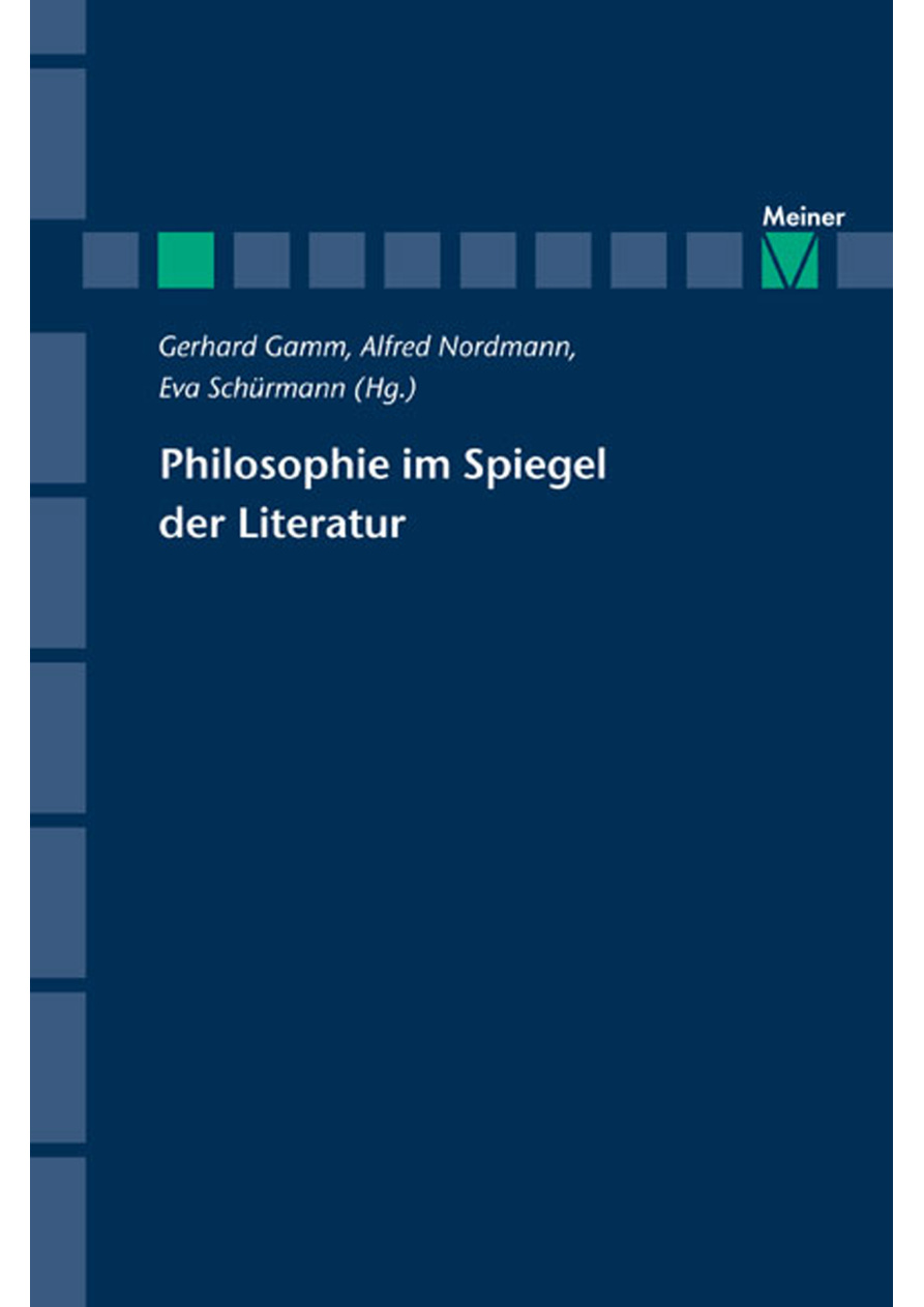 Philosophie im Spiegel der Literatur PDF Download