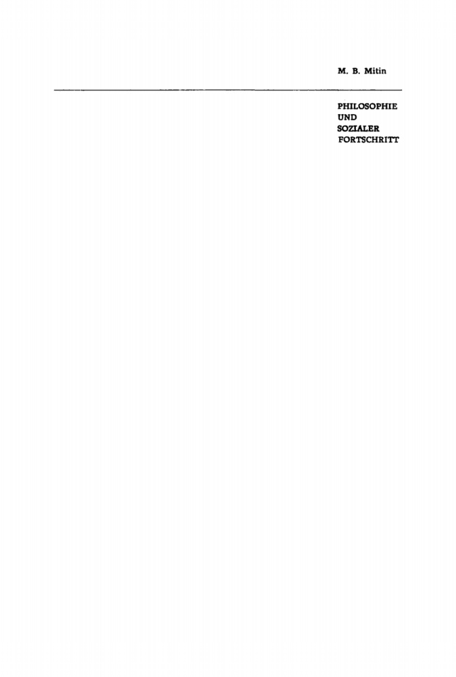 Philosophie und sozialer Fortschritt PDF Download