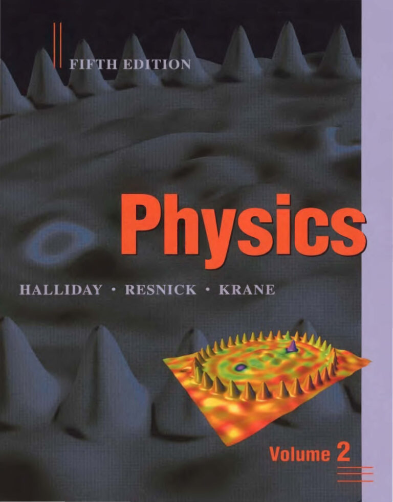 Physics Volume 2 Halliday Kitap Kapağı