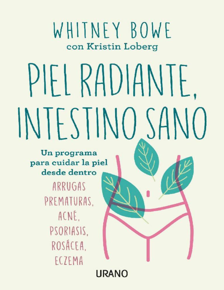 Piel radiante intestino sano Whitney bowe Kitap Kapağı