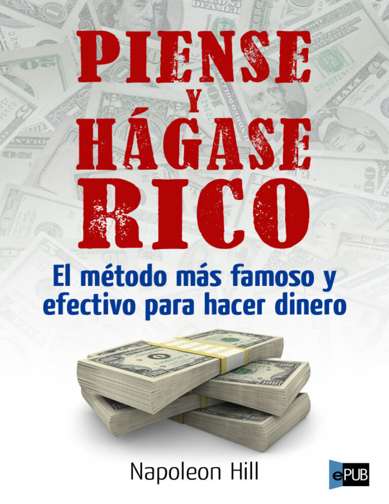 Piense y hagase rico Spanish Edition Napoleon Hill Kitap Kapağı