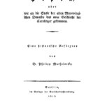 Pipin oder wie an die Stelle der alten Merowingischen Dynastie das neue Geschlecht der Carolinger gekommen German Edition Philipp Mar Kitap Kapağı