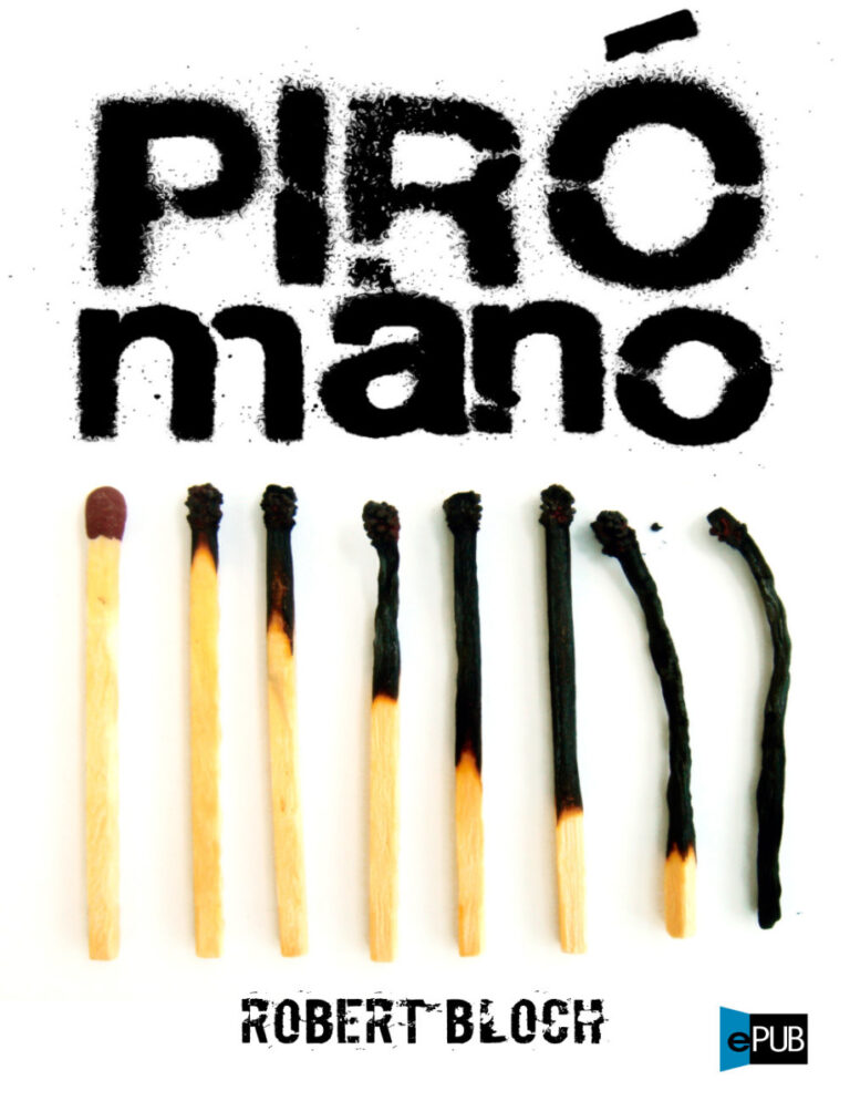 Piromano Spanish Bloch Robert Kitap Kapağı