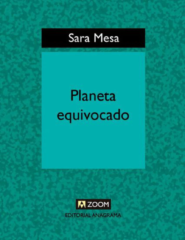 Planeta equivocado Spanish Edition Sara Mesa Kitap Kapağı