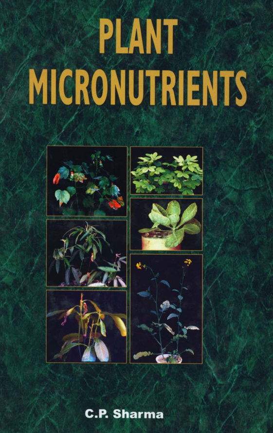 Plant Micronutrients C P Sharma Kitap Kapağı