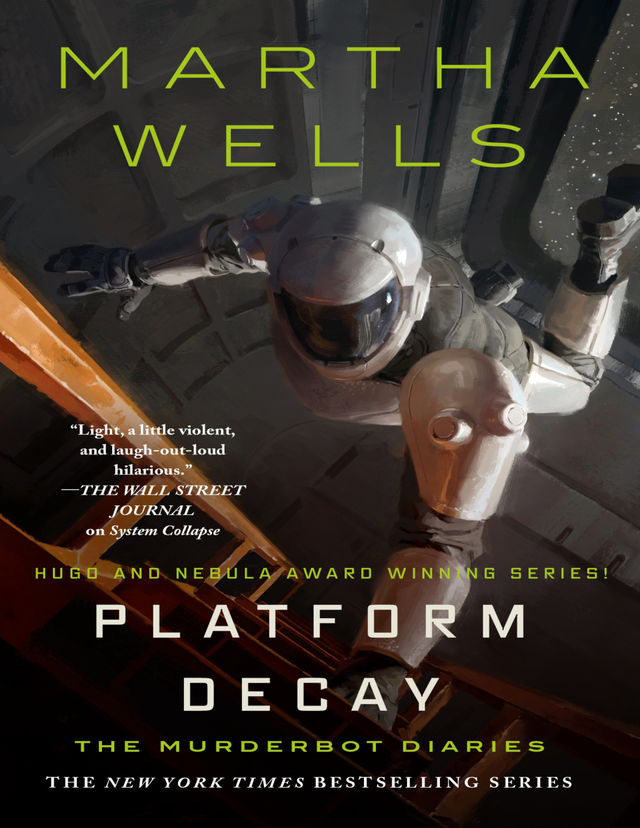 Platform Decay Martha Wells Kitap Kapağı